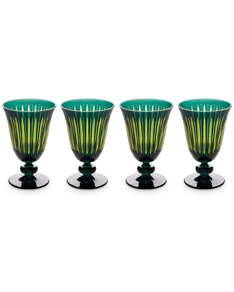 L’OBJET Prism Weingläser (4er-Set) - Grün Grün