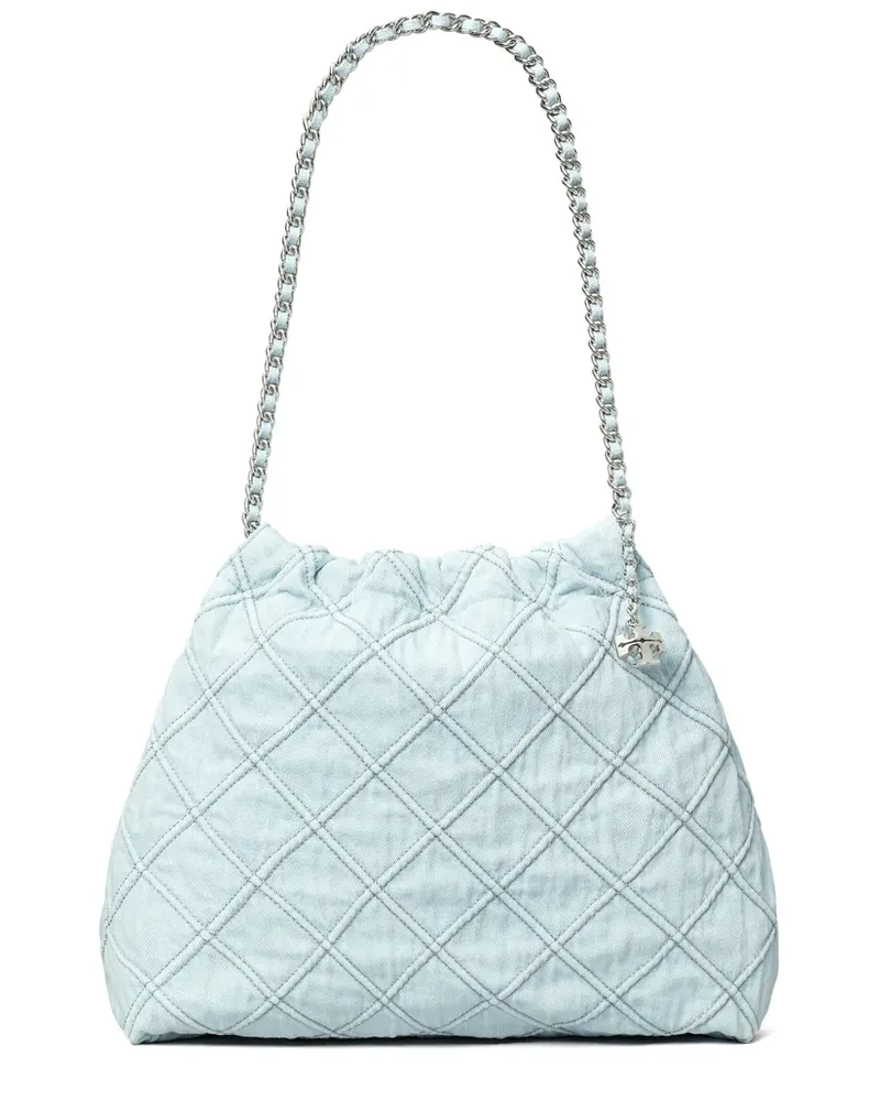 Tory Burch Fleming Jeans-Hobo-Tasche - Blau Blau