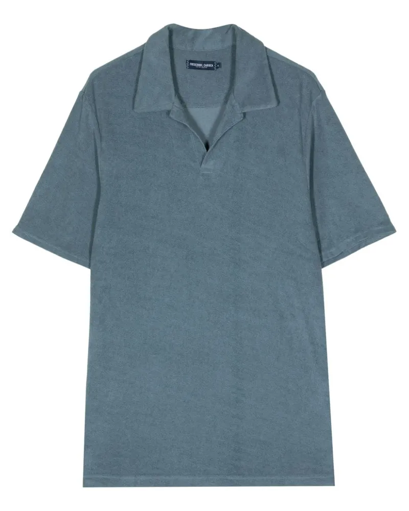 Frescobol Carioca Faustino Poloshirt - Blau Blau