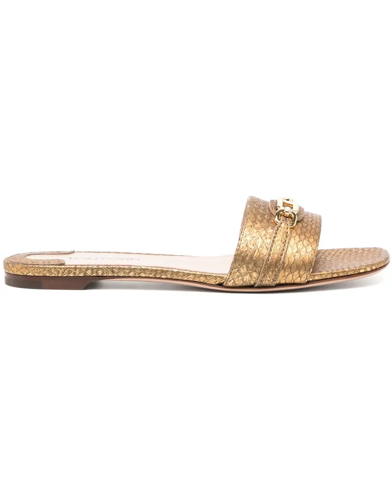 Tom Ford Whitney Pantoletten - Braun Braun