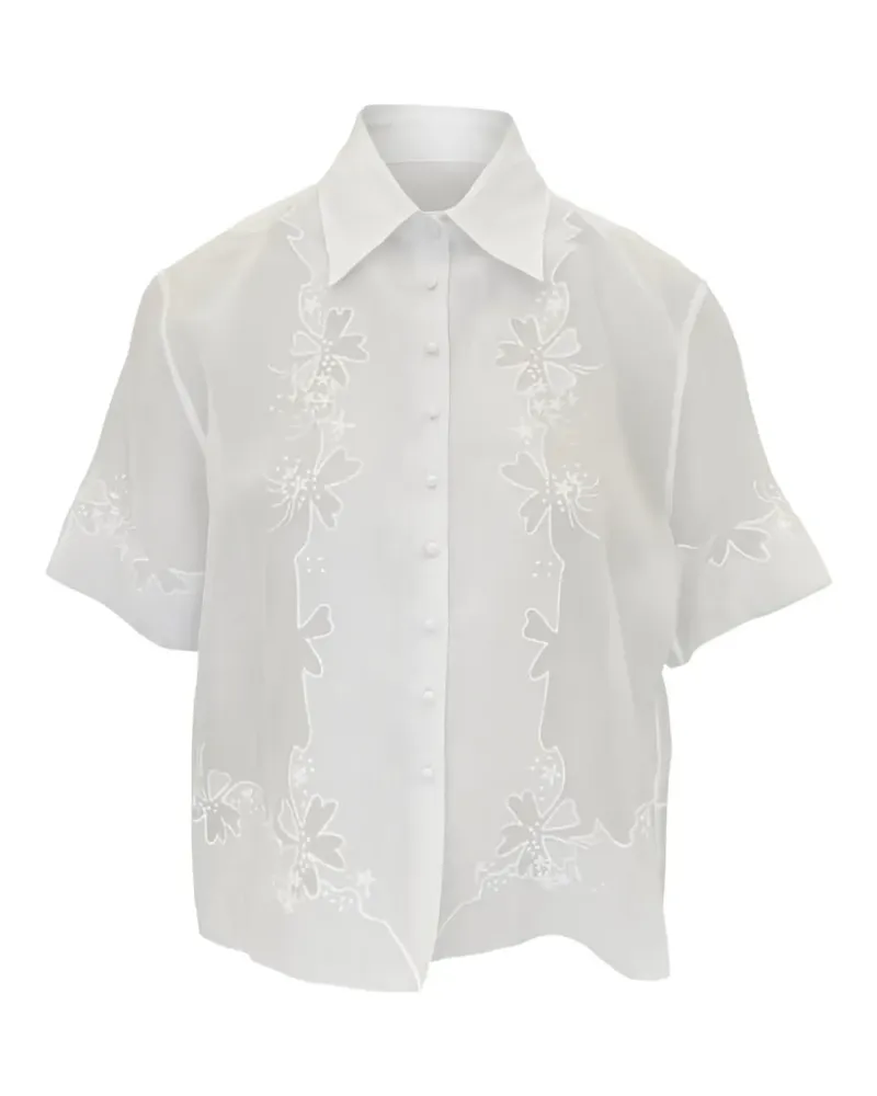 Ermanno Scervino short-sleeves shirt - Weiß Weiß