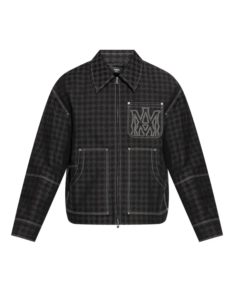Amiri Jacke mit Print - 001 BLACK 001