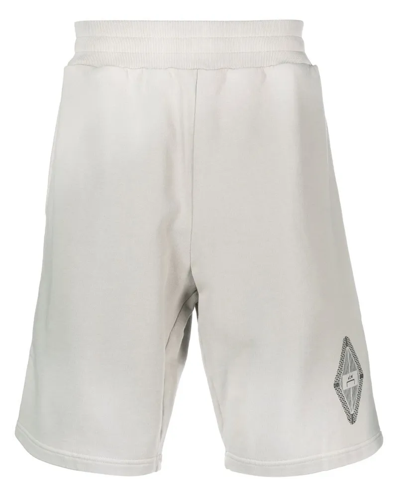 ACW* Joggingshorts mit Stretchbund - Grau Grau