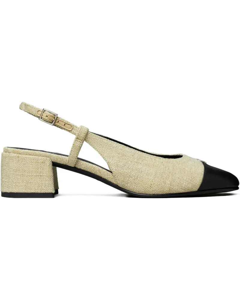 Tory Burch Slingback-Pumps mit Absatz 45mm - Nude Nude