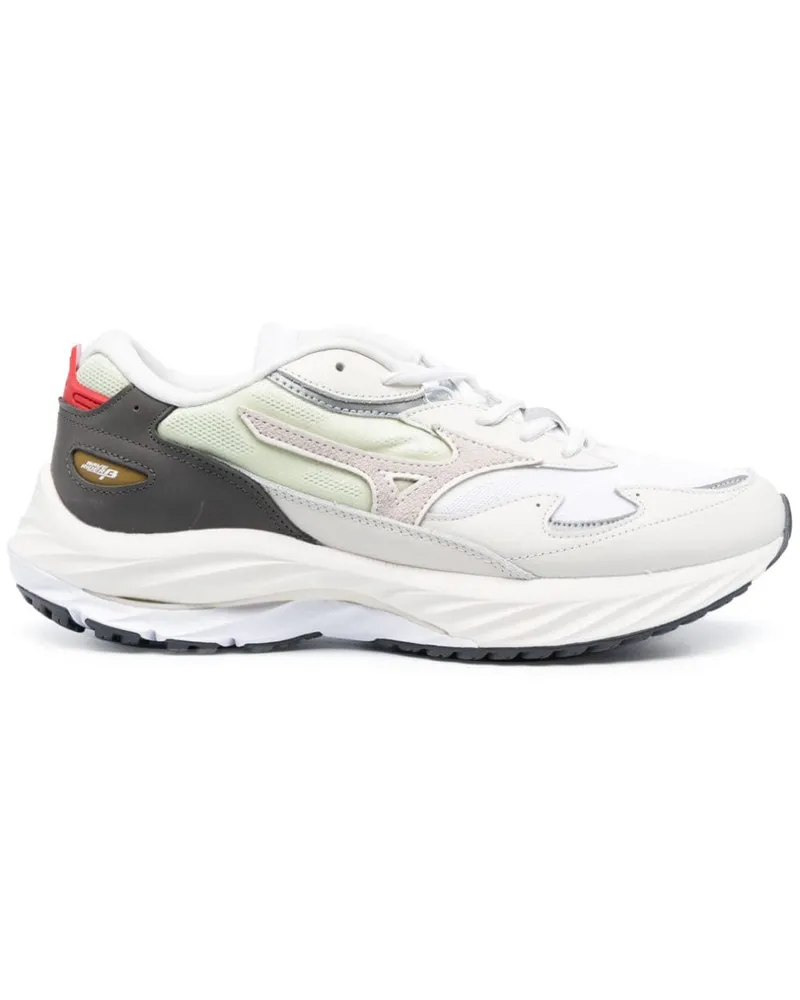 Mizuno Wave Rider B Sneakers - Weiß Weiß