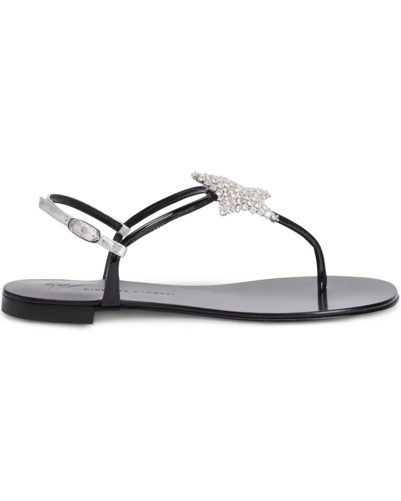 Giuseppe Zanotti Hollie Star Sandalen - Schwarz Schwarz