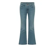 Bootcut-Jeans - Blau