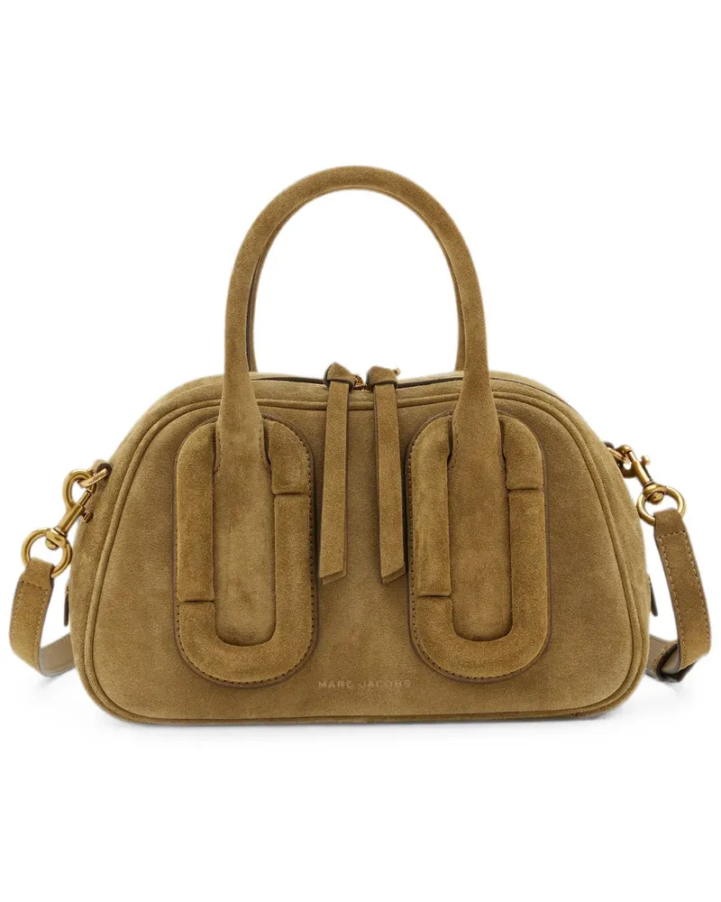 Marc Jacobs Babe top-handle in suede - Braun Braun