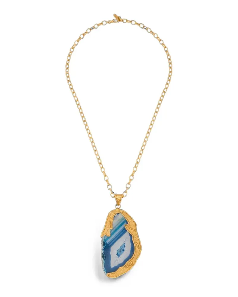Sylvia Toledano Spellbound agate necklace - Gold Gold
