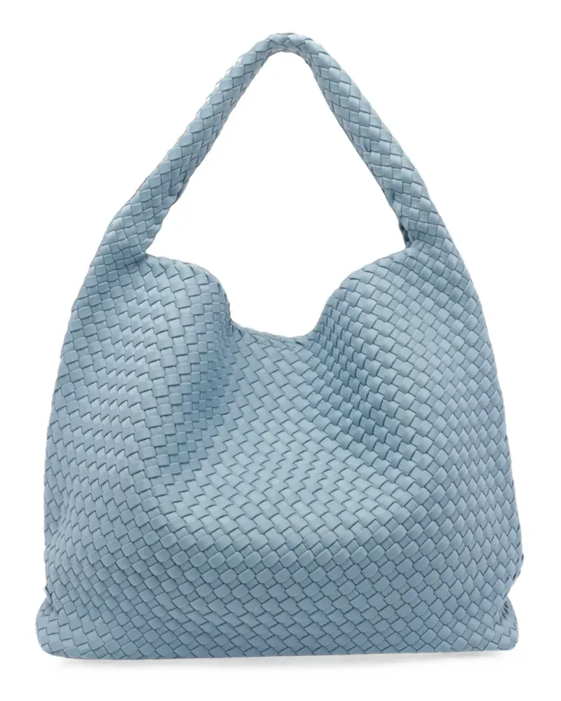 EN AVANT Venezia woven tote bag - Blau Blau