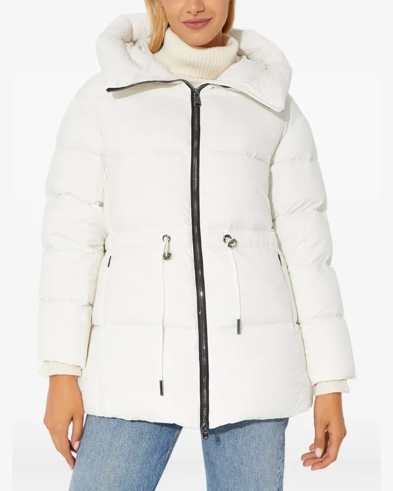 Hetregó Addylin quilted hooded jacket - Weiß Weiß