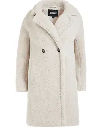 APPARIS Anouck' Mantel aus Faux Shearling Weiß