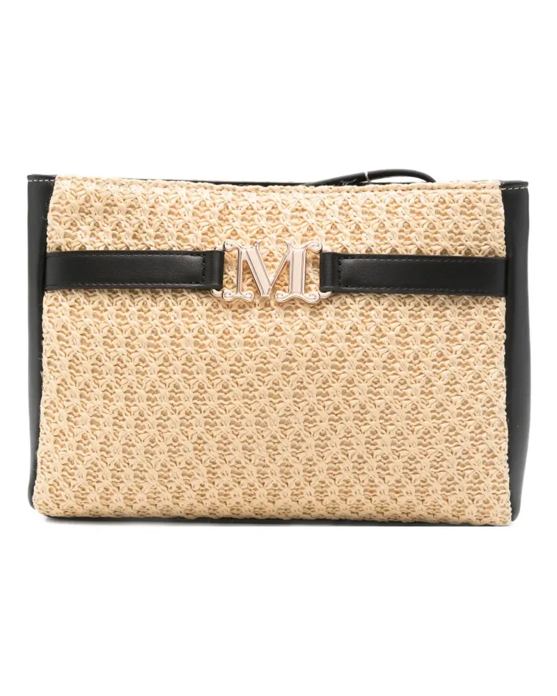 Max Mara Bchmambo clutch bag - Nude Nude