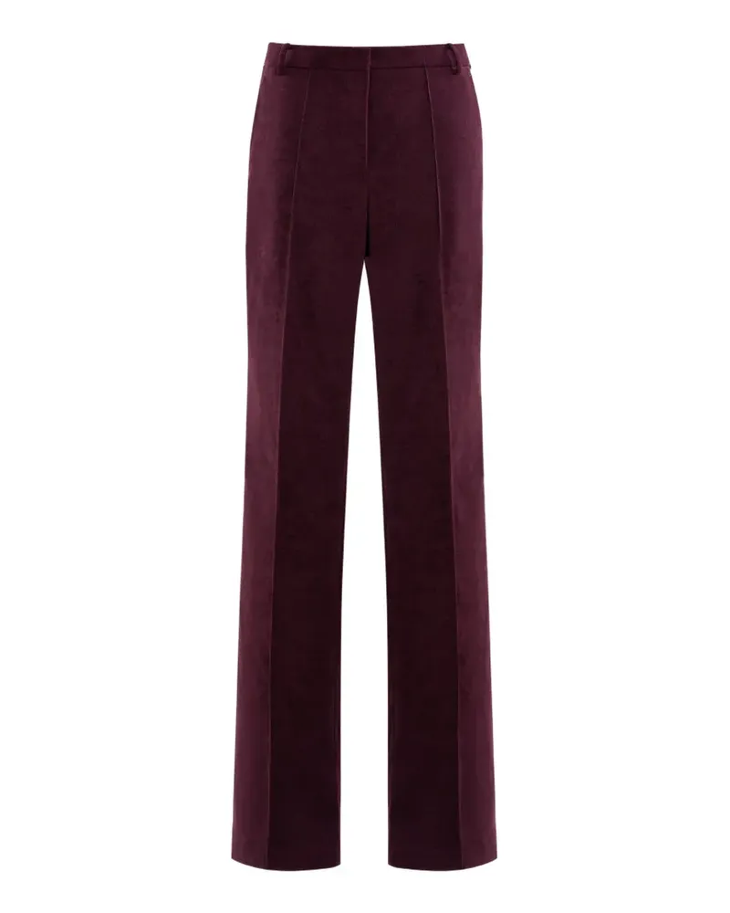 Saiid Kobeisy straight-cut trousers - Violett Violett