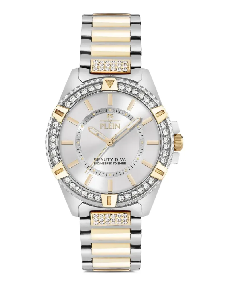 Philipp Plein Beauty Diva Armbanduhr 40mm - Silber Silber