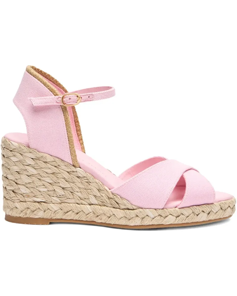 Stuart Weitzman Mirela II Espadrilles 60mm - Rosa Rosa