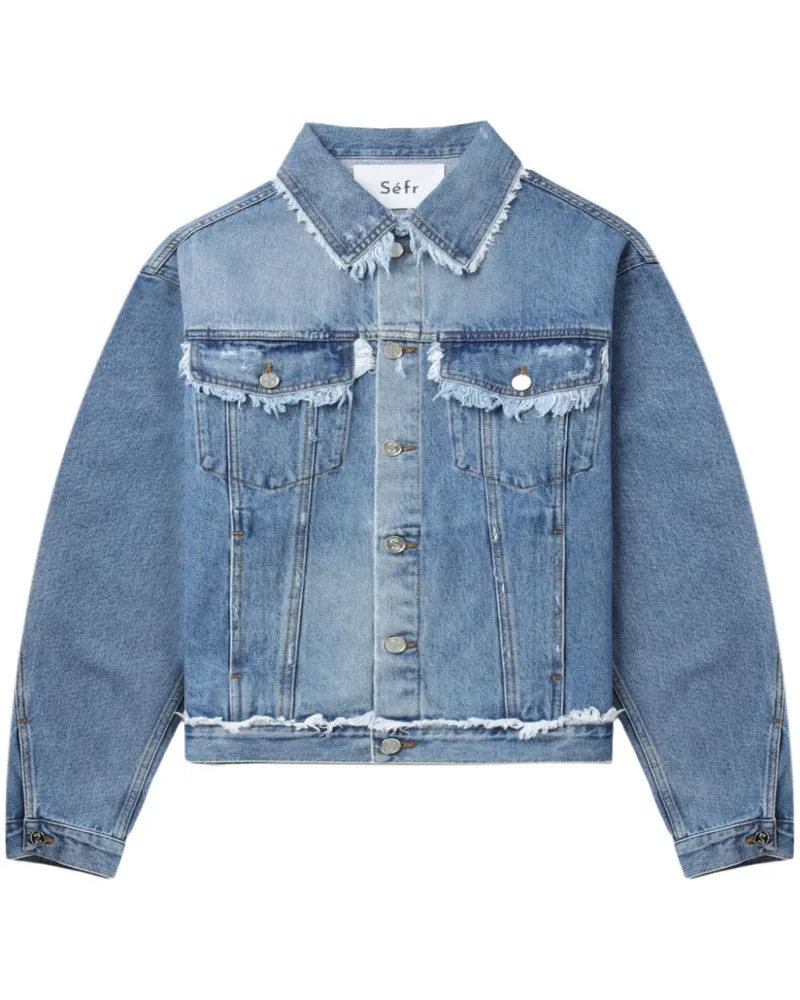 Séfr Alvarez Jacke - Blau Blau