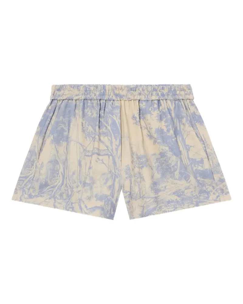 OFF-WHITE City Nature pajama shorts - Nude Nude