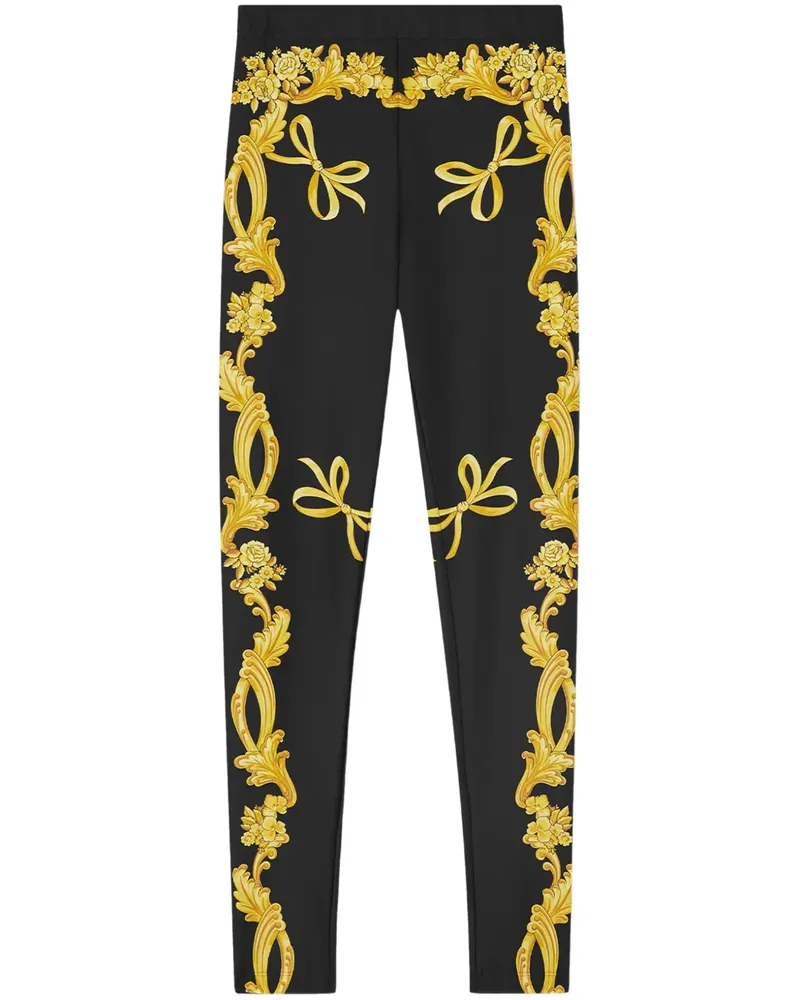 Versace Cameo Leggings - Schwarz Schwarz