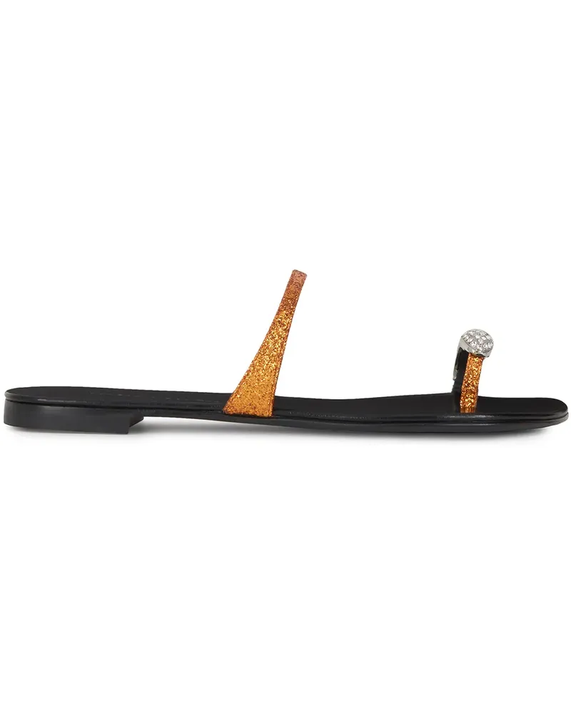 Giuseppe Zanotti Sandalen mit Zehenriemen - Gold Gold
