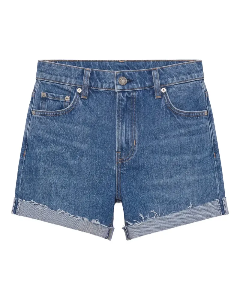 Reformation Sutton Jeans-Shorts - Blau Blau