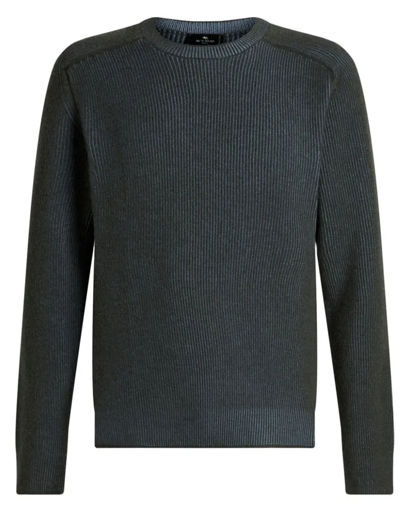 Etro Sweatshirt mit Rundhalsausschnitt - Grün Grün