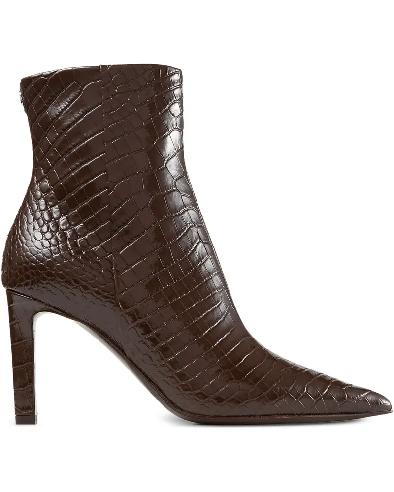 Jimmy Choo Frankie Stiefeletten 85mm - Braun Braun