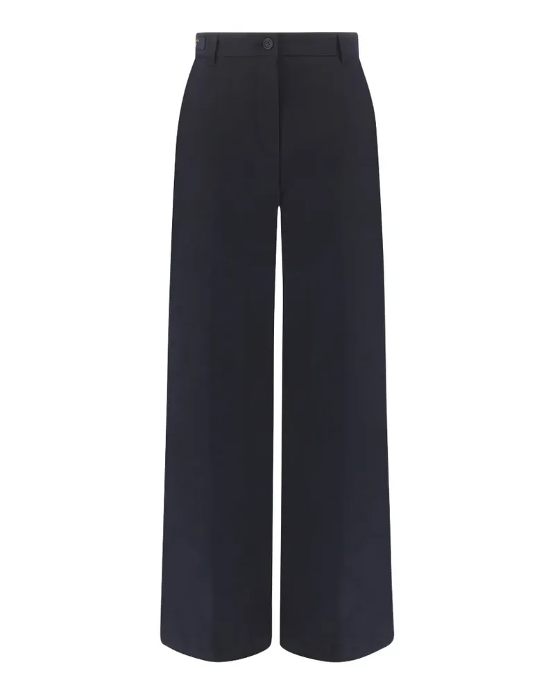 Paul & Shark stretch-twill palazzo pants - Blau Blau