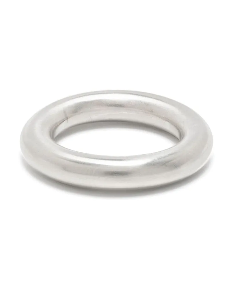 Jil Sander Breiter Ring Silber