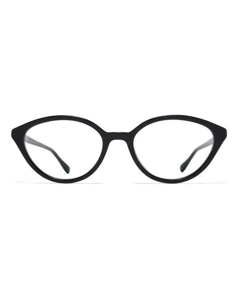 Mykita oval-frame glasses - Schwarz Schwarz