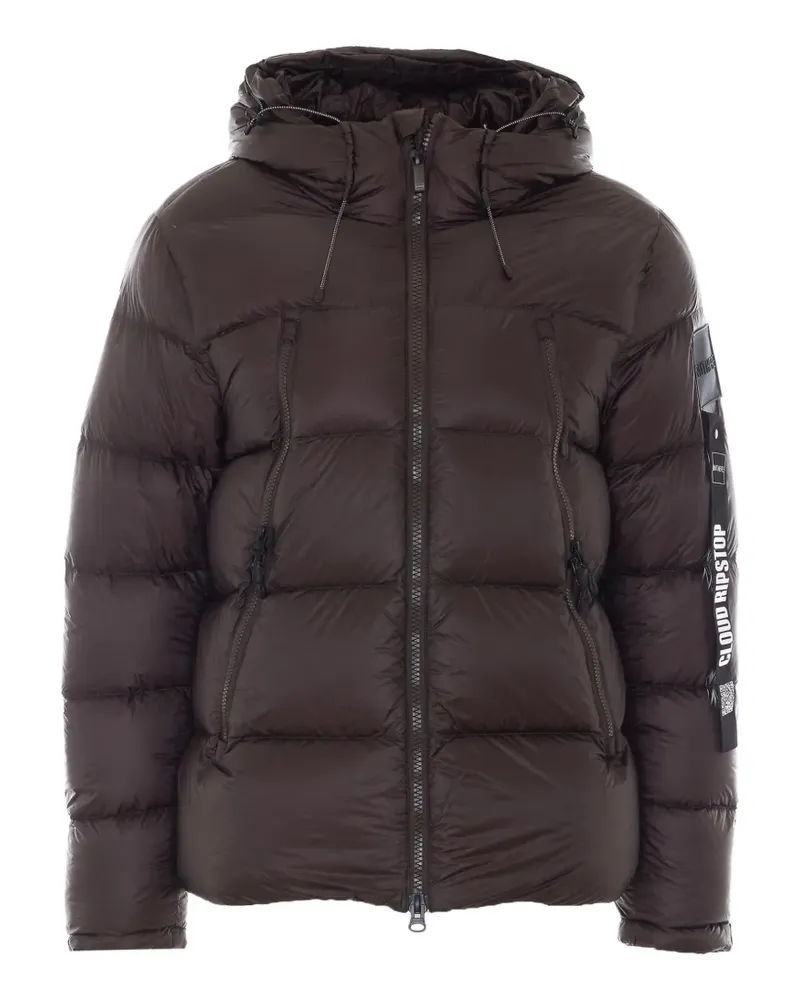 OUTHERE Cloud Ripstop quilted jacket - Braun Braun