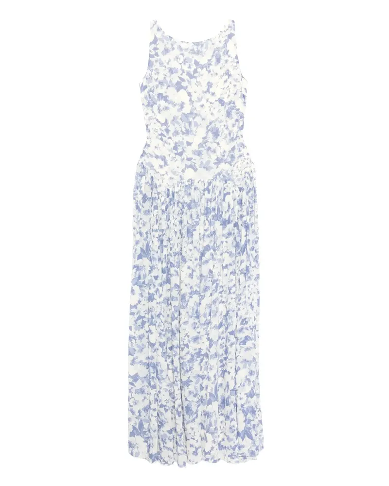 Reformation Camella Kleid - Weiß Weiß