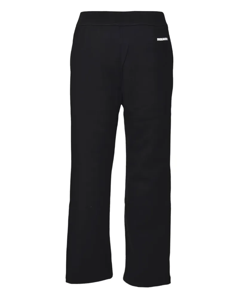 Dsquared2 logo-detail trousers - Schwarz Schwarz