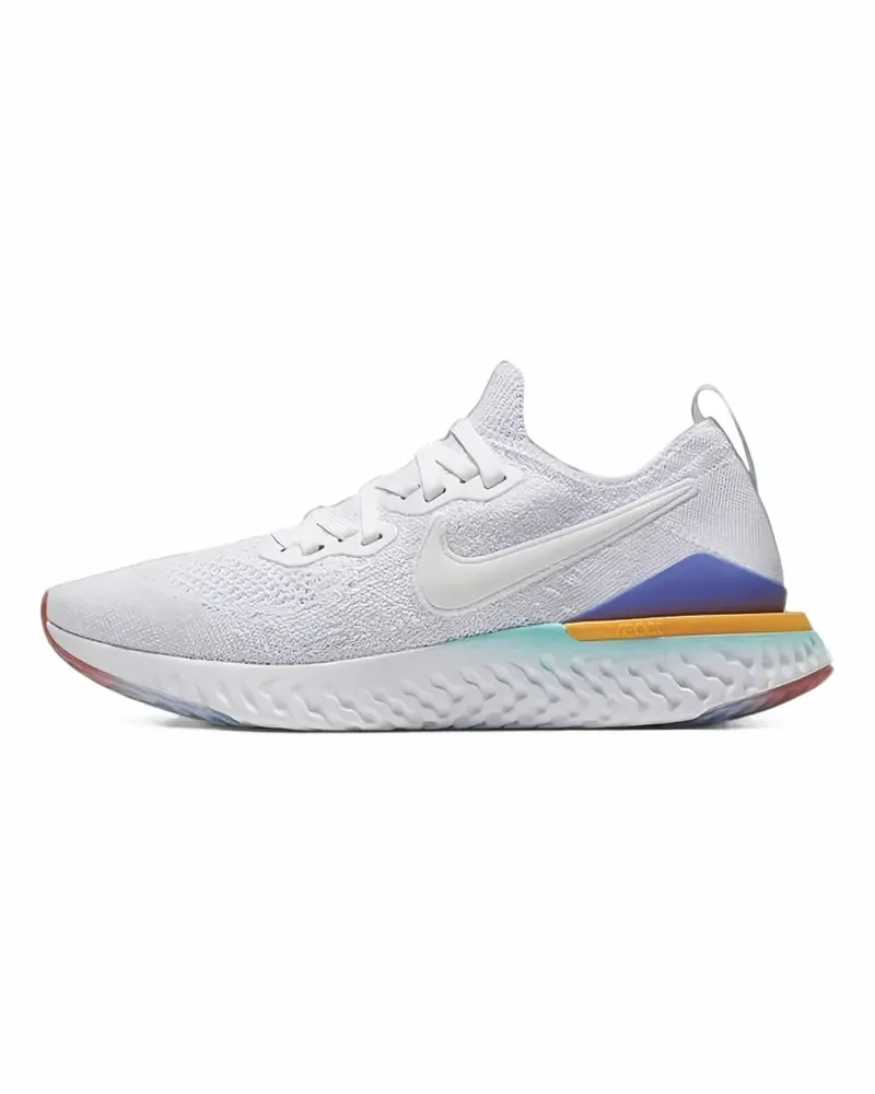 Nike Epic React Flyknit 2 Sneakers - Weiß Weiß