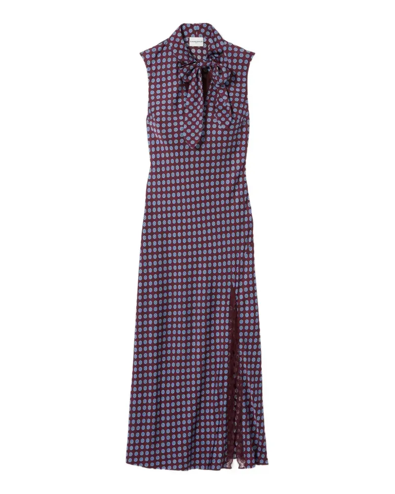 Claudie Pierlot flowy lace maxi dress - Rot Rot