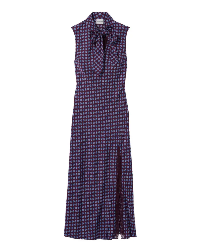 Claudie Pierlot flowy lace maxi dress - Rot Rot