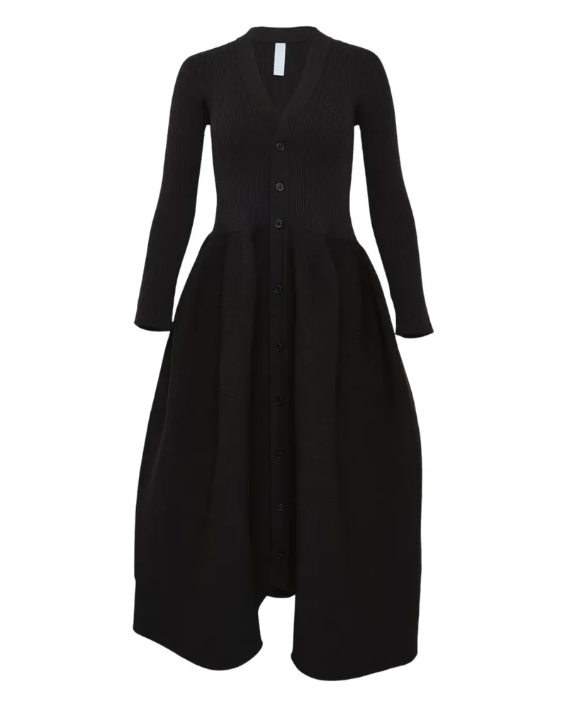 CFCL long-sleeve dress - Schwarz Schwarz