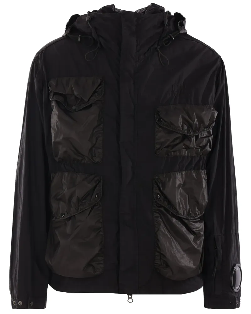 C.P. Company Taylon Jacke - Schwarz Schwarz