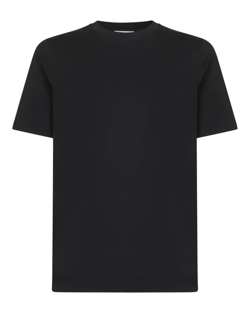 D4.0 T-Shirt mit Rundhalsausschnitt - Schwarz Schwarz