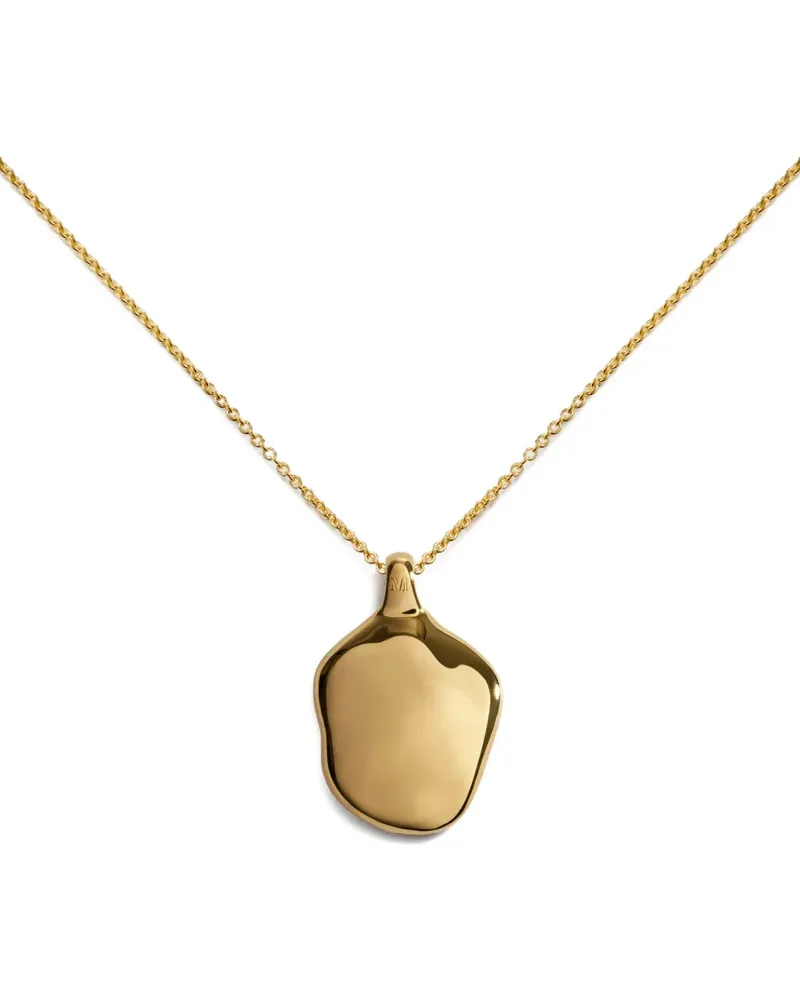 Monica Vinader Odyssey locket necklace - Gold Gold