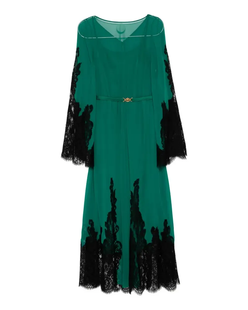 Versace georgette maxi dress - Grün Grün