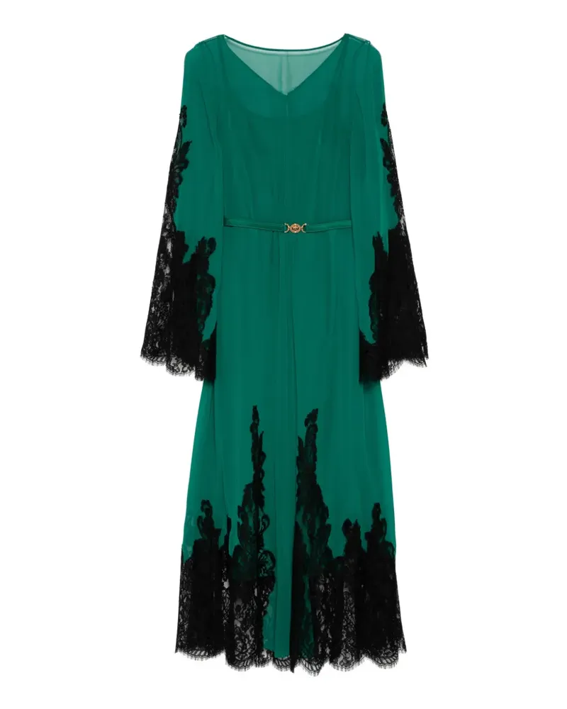 Versace georgette maxi dress - Grün Grün
