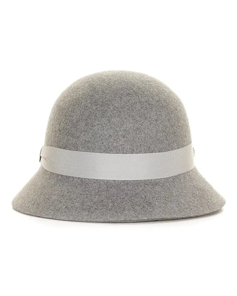 Helen Kaminski Runde Etta Cloche-Mütze - Grau Grau