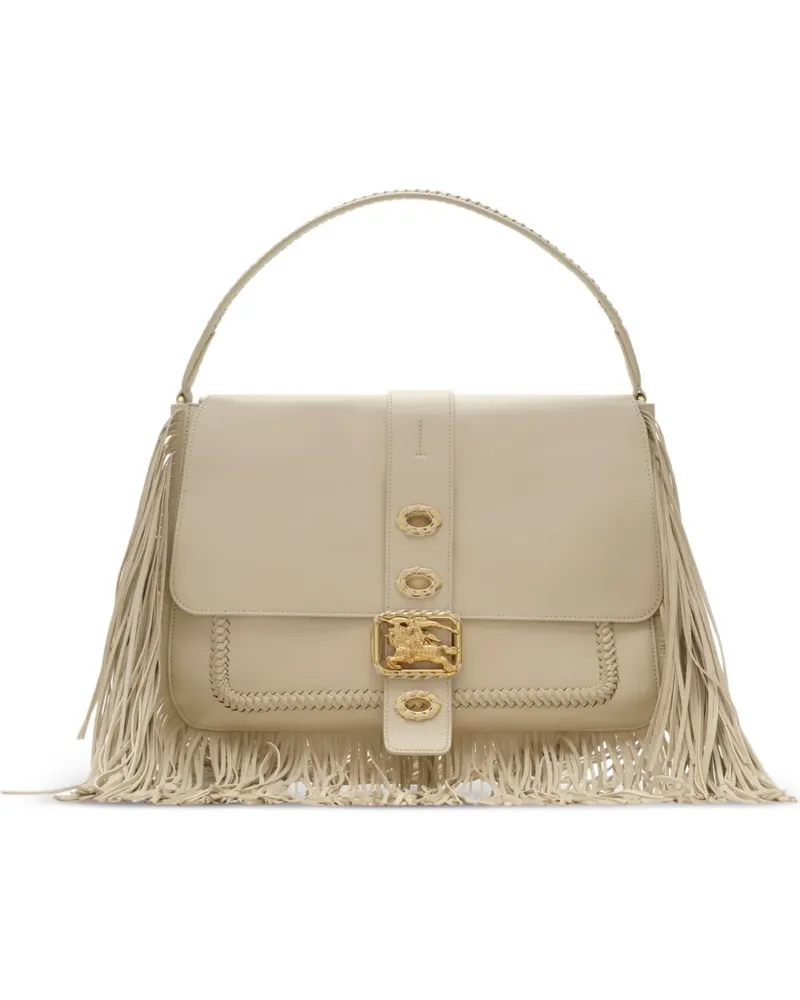 Burberry Mittelgroße Rider Tasche - Nude Nude
