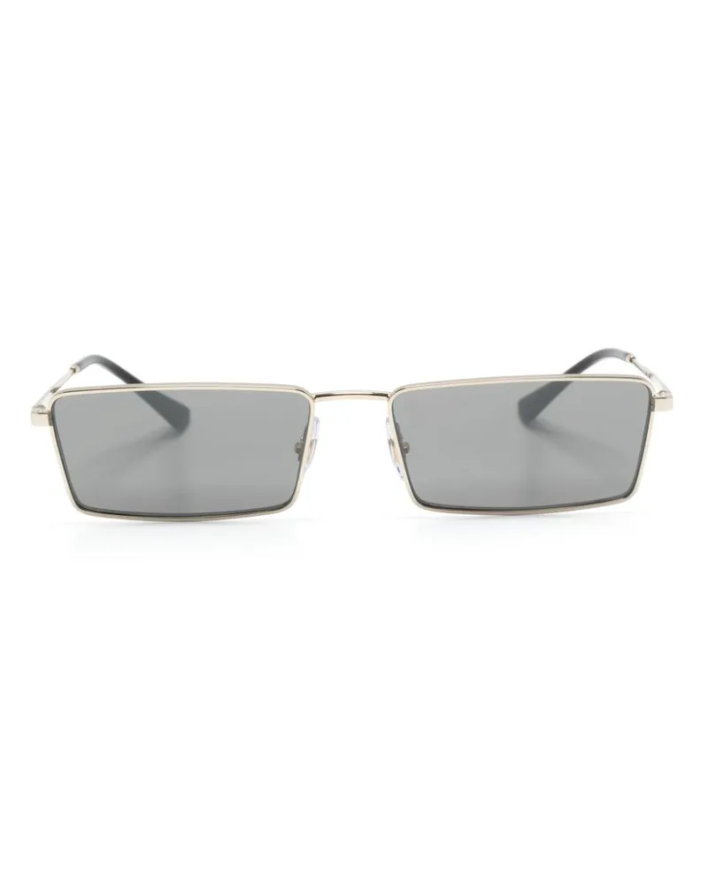 Ray Ban Emy Sonnenbrille mit eckigem Gestell - Gold Gold