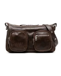 Marge Sherwood Outpocket Hobo-Schultertasche Braun