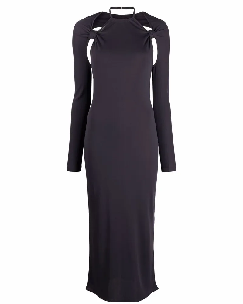 Jacquemus La Robe Nodi Kleid - Blau Blau