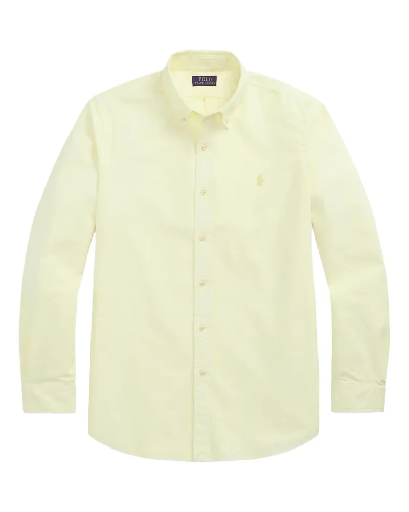 Ralph Lauren Hemd aus Popeline - Gelb Gelb