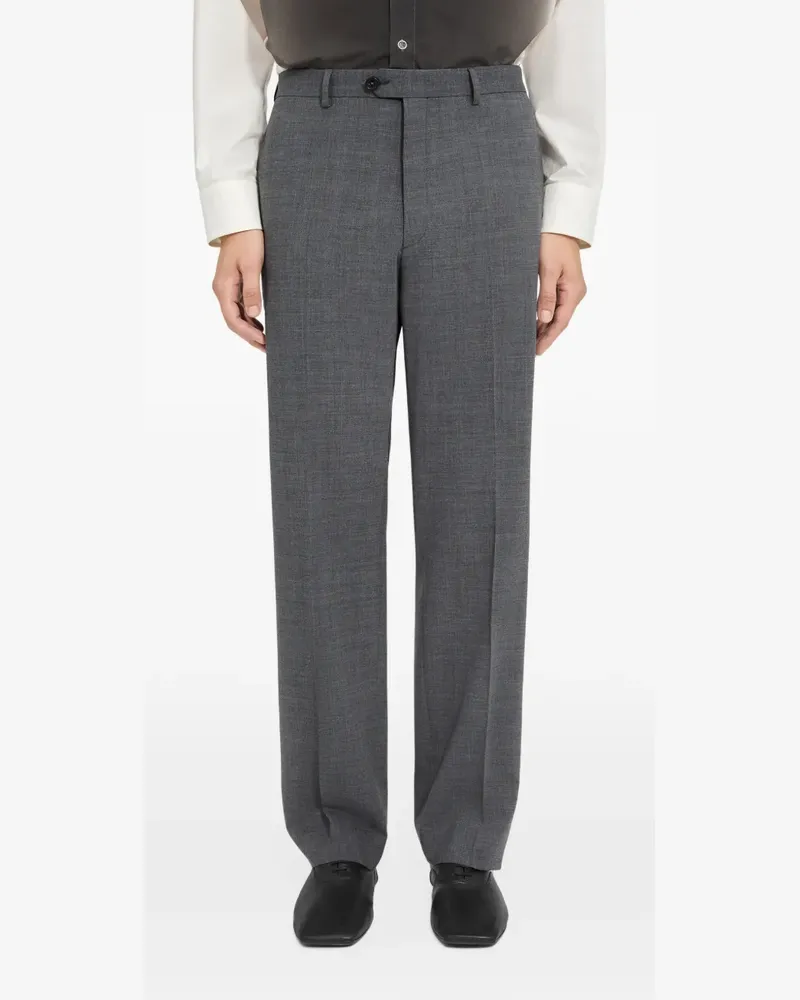 Maison Margiela Hose mit Gürtelschlaufen - Grau Grau