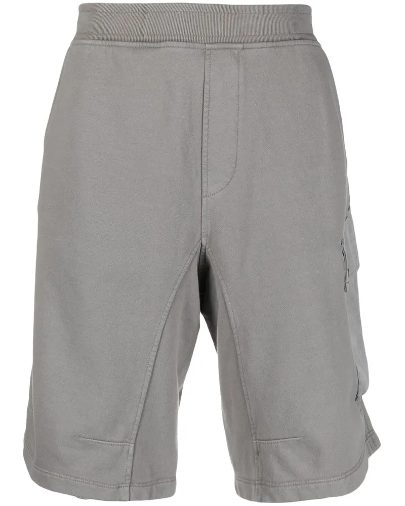 Ten c Shorts mit Klappentasche Grau